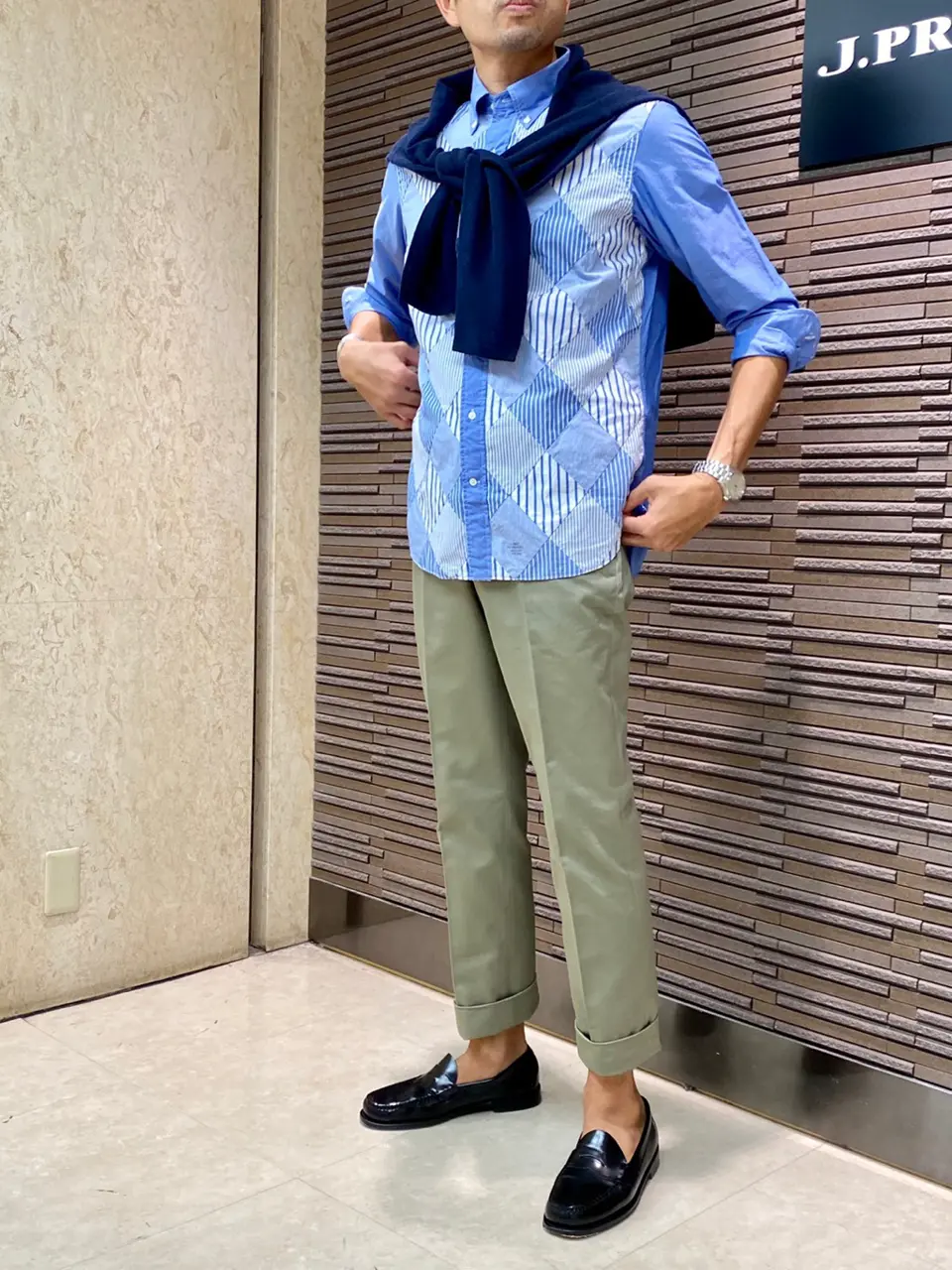 J.PRESS MEN 八巻 コーディネート画像