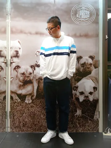 J.PRESS MEN 岩名 コーディネート画像
