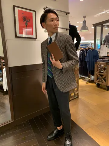J.PRESS MEN 二口弘崇 コーディネート画像