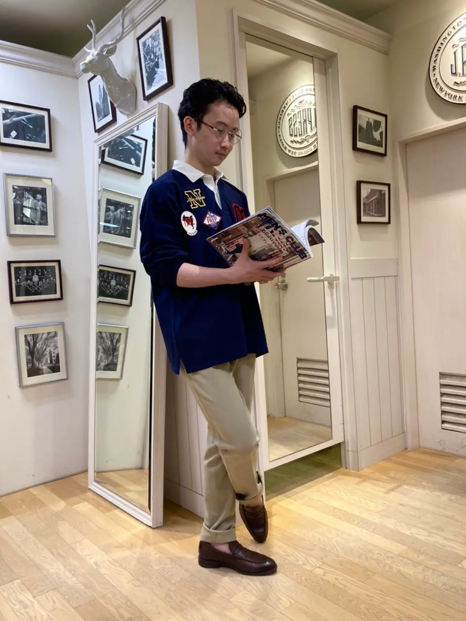 J.PRESS MEN 山本 コーディネート画像