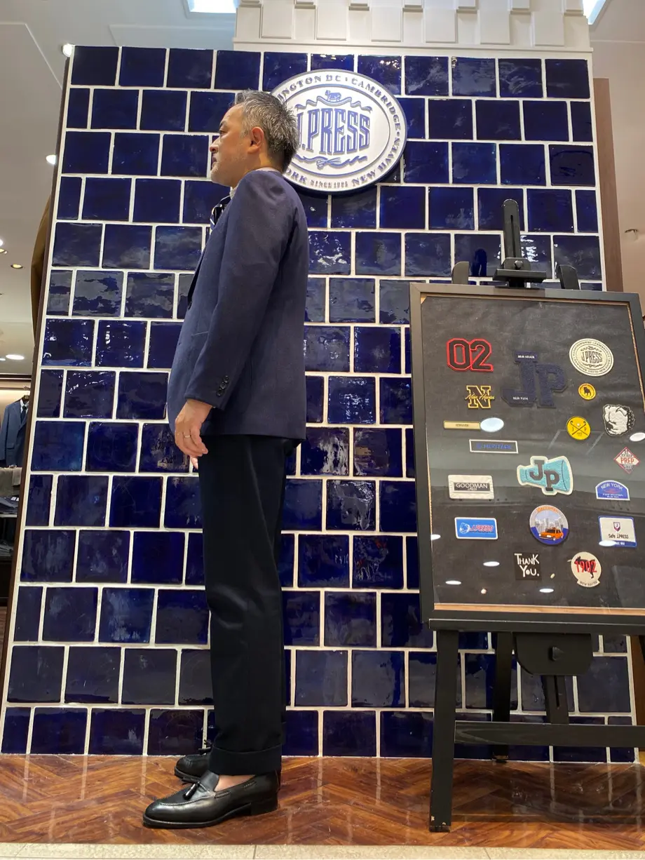 J.PRESS MEN 堤 コーディネート画像