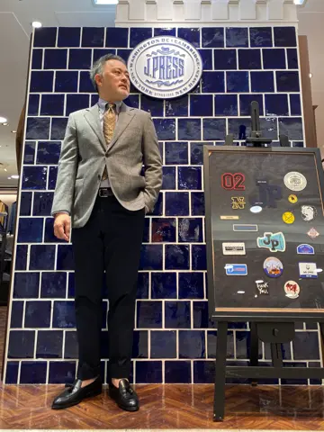 J.PRESS MEN 堤 コーディネート画像