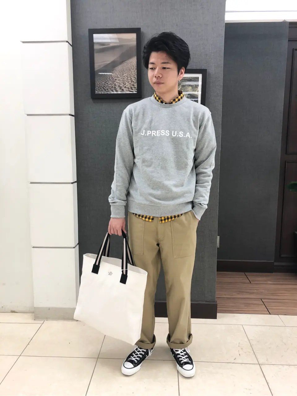 J.PRESS MEN 西本 コーディネート画像