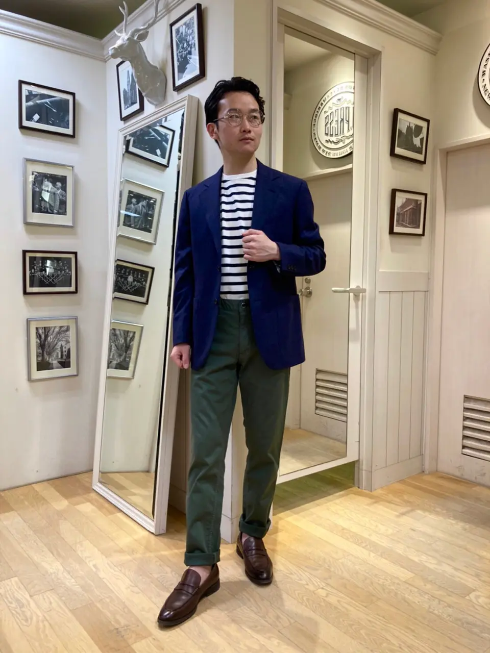 J.PRESS MEN 山本 コーディネート画像