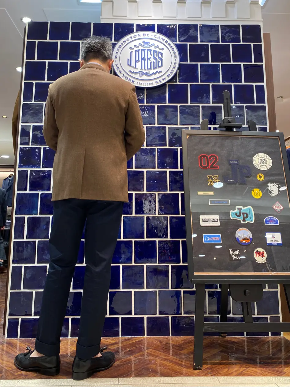 J.PRESS MEN 堤 コーディネート画像