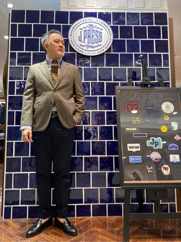 J.PRESS MEN 堤 コーディネート画像