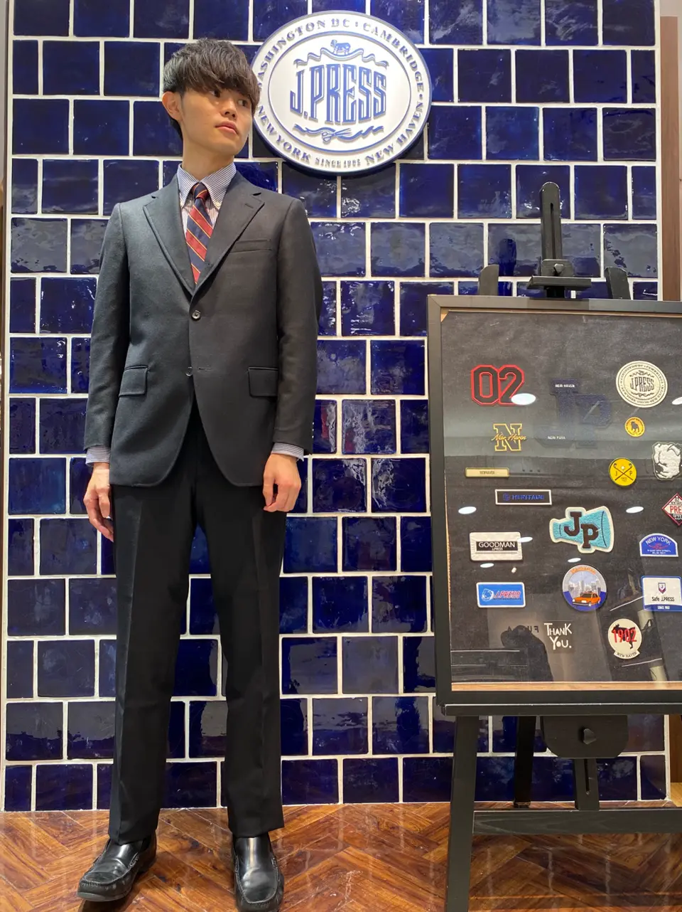 J.PRESS MEN 加藤晴暉 コーディネート画像