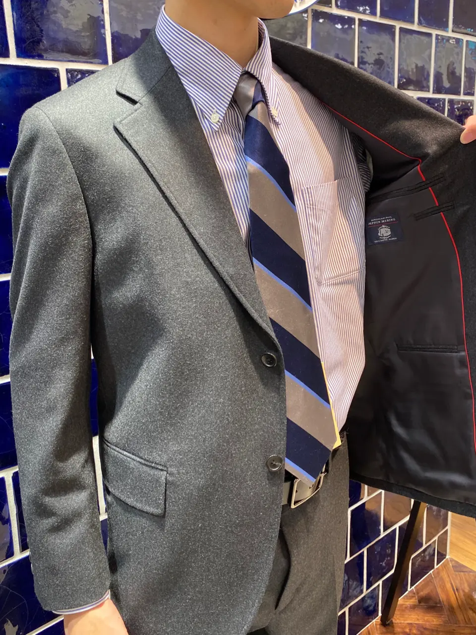 J.PRESS MEN 加藤晴暉 コーディネート画像