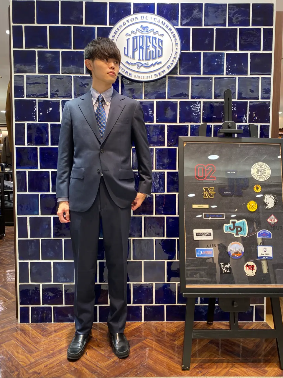 J.PRESS MEN 加藤晴暉 コーディネート画像