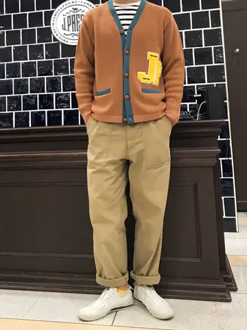 J.PRESS MEN 赤石 コーディネート画像