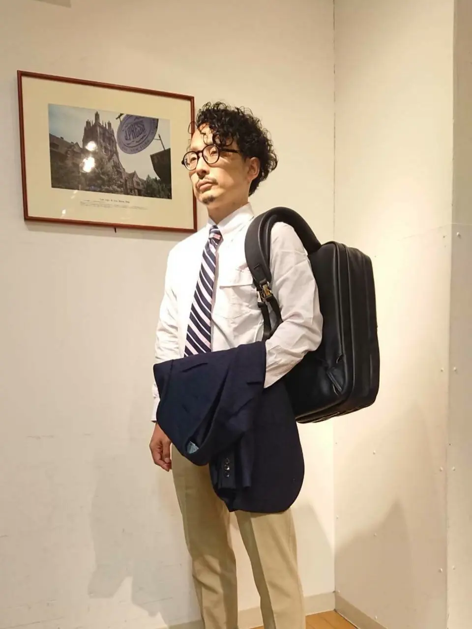 J.PRESS MEN 乾 コーディネート画像