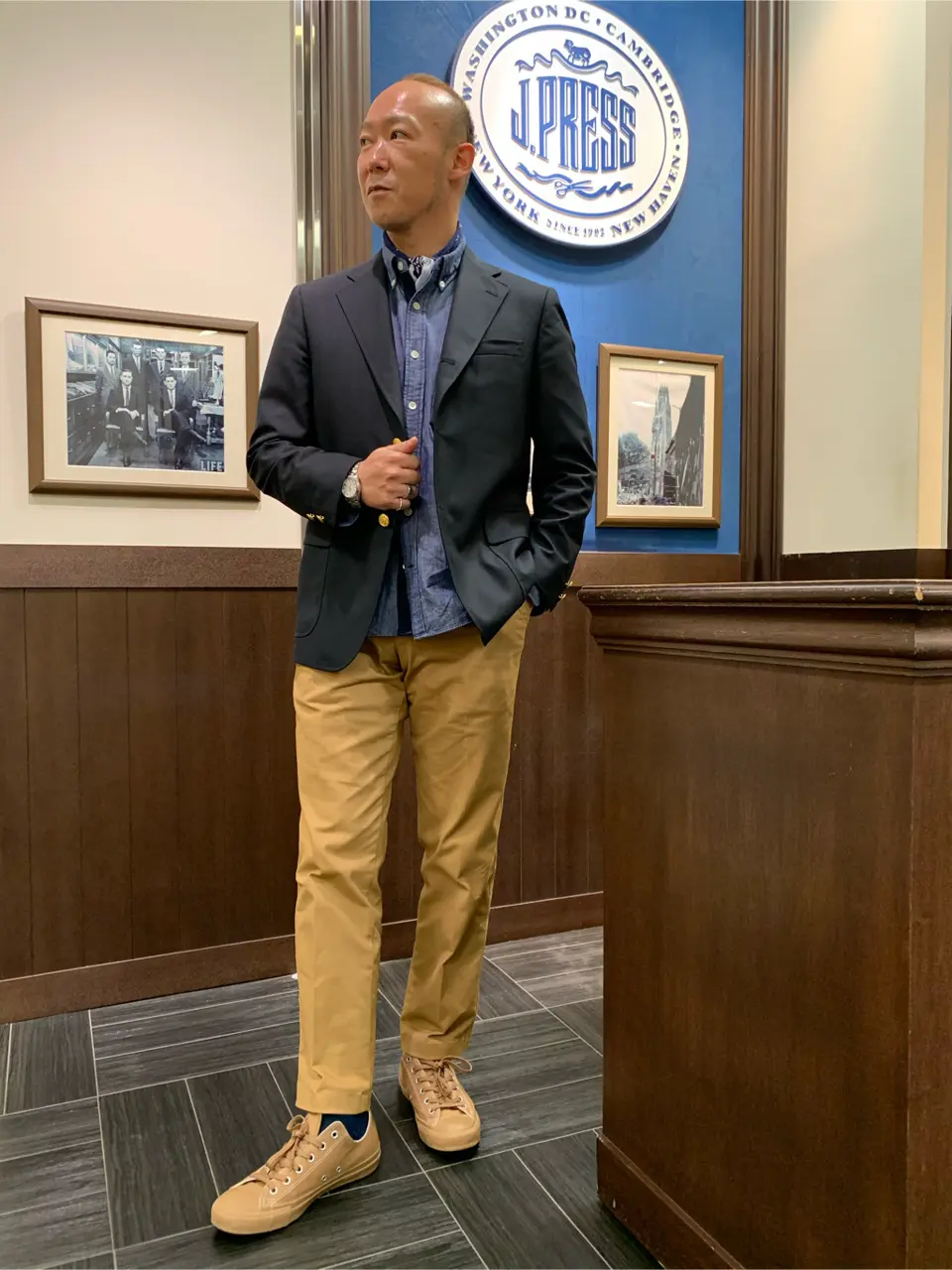 J.PRESS MEN 若山 コーディネート画像