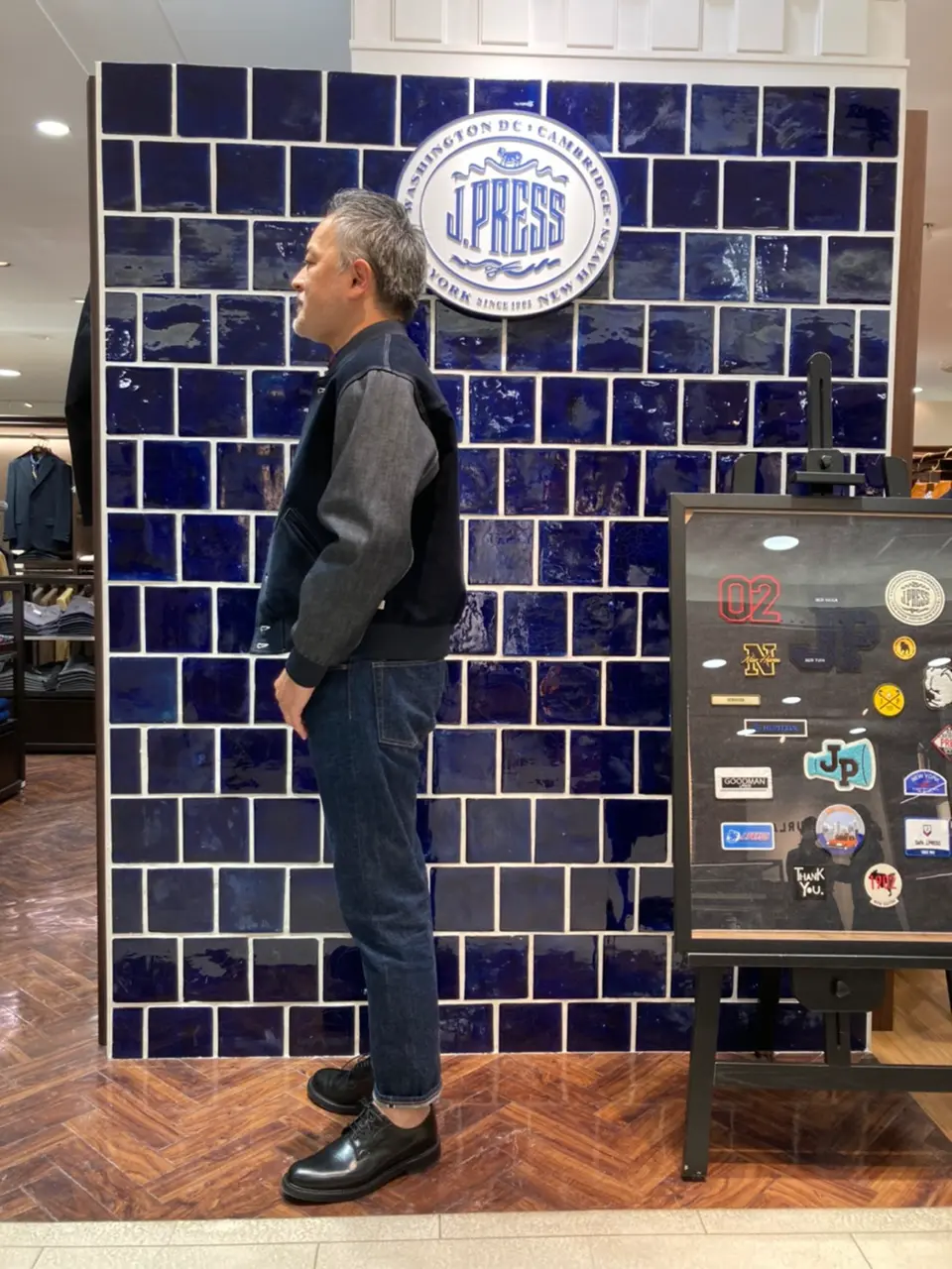 J.PRESS MEN 堤 コーディネート画像