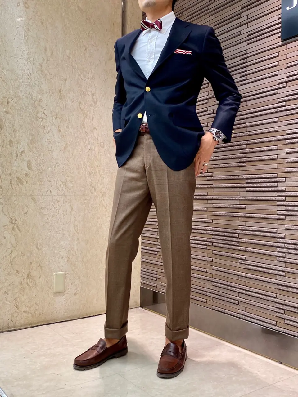 J.PRESS MEN 八巻 コーディネート画像