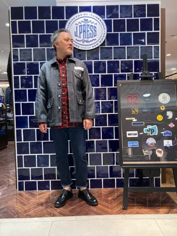 J.PRESS MEN 堤 コーディネート画像