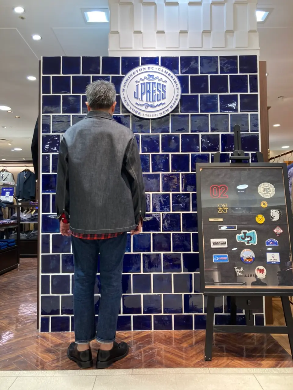 J.PRESS MEN 堤 コーディネート画像