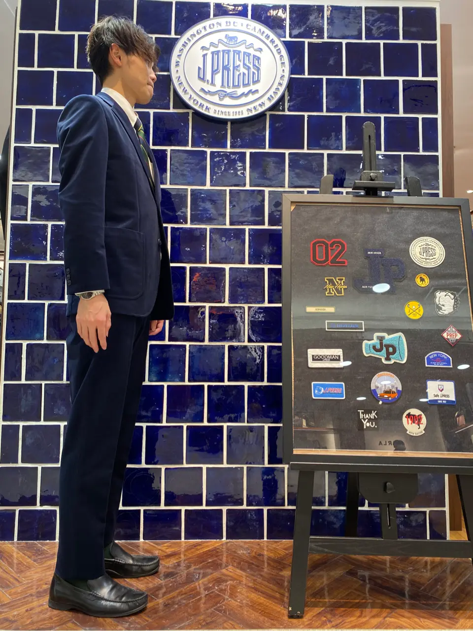 J.PRESS MEN 加藤晴暉 コーディネート画像