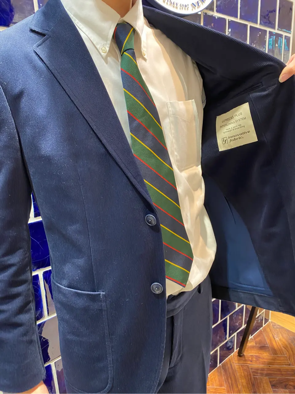 J.PRESS MEN 加藤晴暉 コーディネート画像