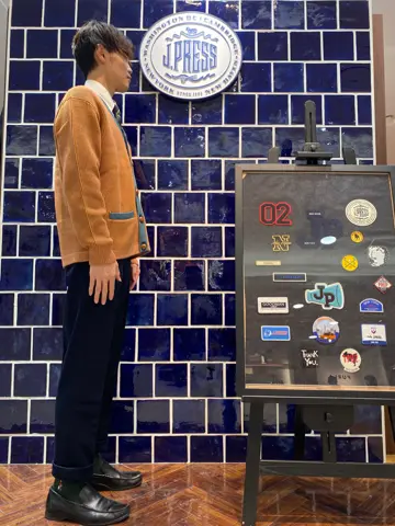 J.PRESS MEN 加藤晴暉 コーディネート画像