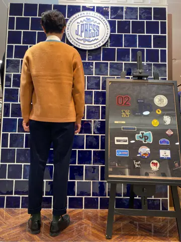 J.PRESS MEN 加藤晴暉 コーディネート画像
