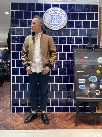J.PRESS MEN 堤 コーディネート画像