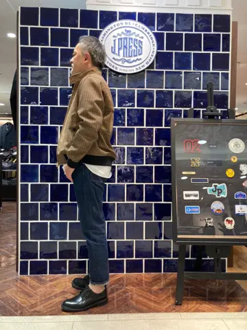 J.PRESS MEN 堤 コーディネート画像