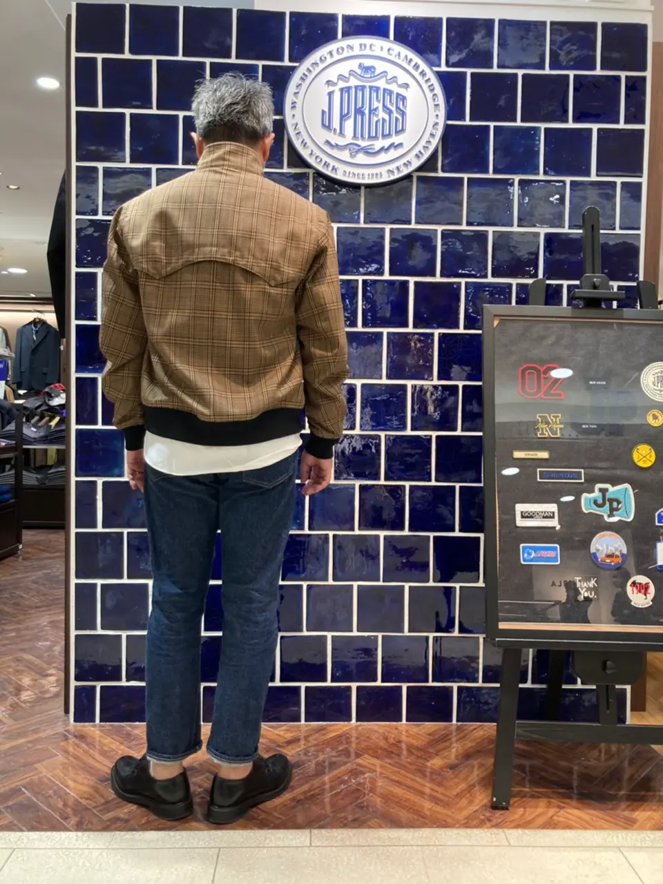 J.PRESS MEN 堤 コーディネート画像