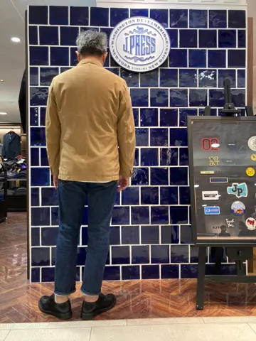 J.PRESS MEN 堤 コーディネート画像