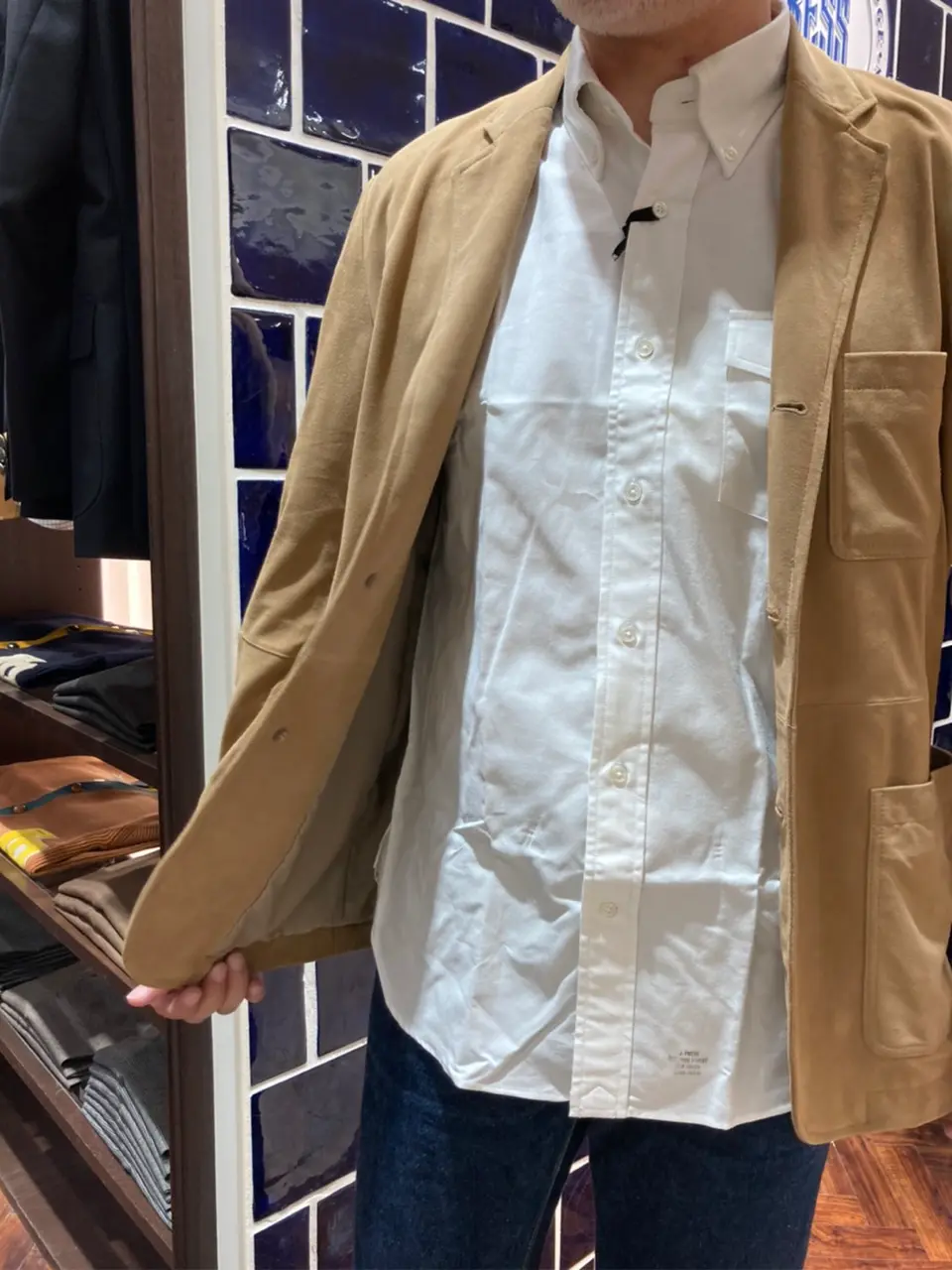 J.PRESS MEN 堤 コーディネート画像