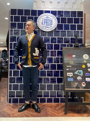 J.PRESS MEN 堤 コーディネート画像