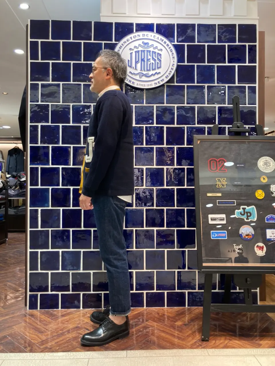 J.PRESS MEN 堤 コーディネート画像