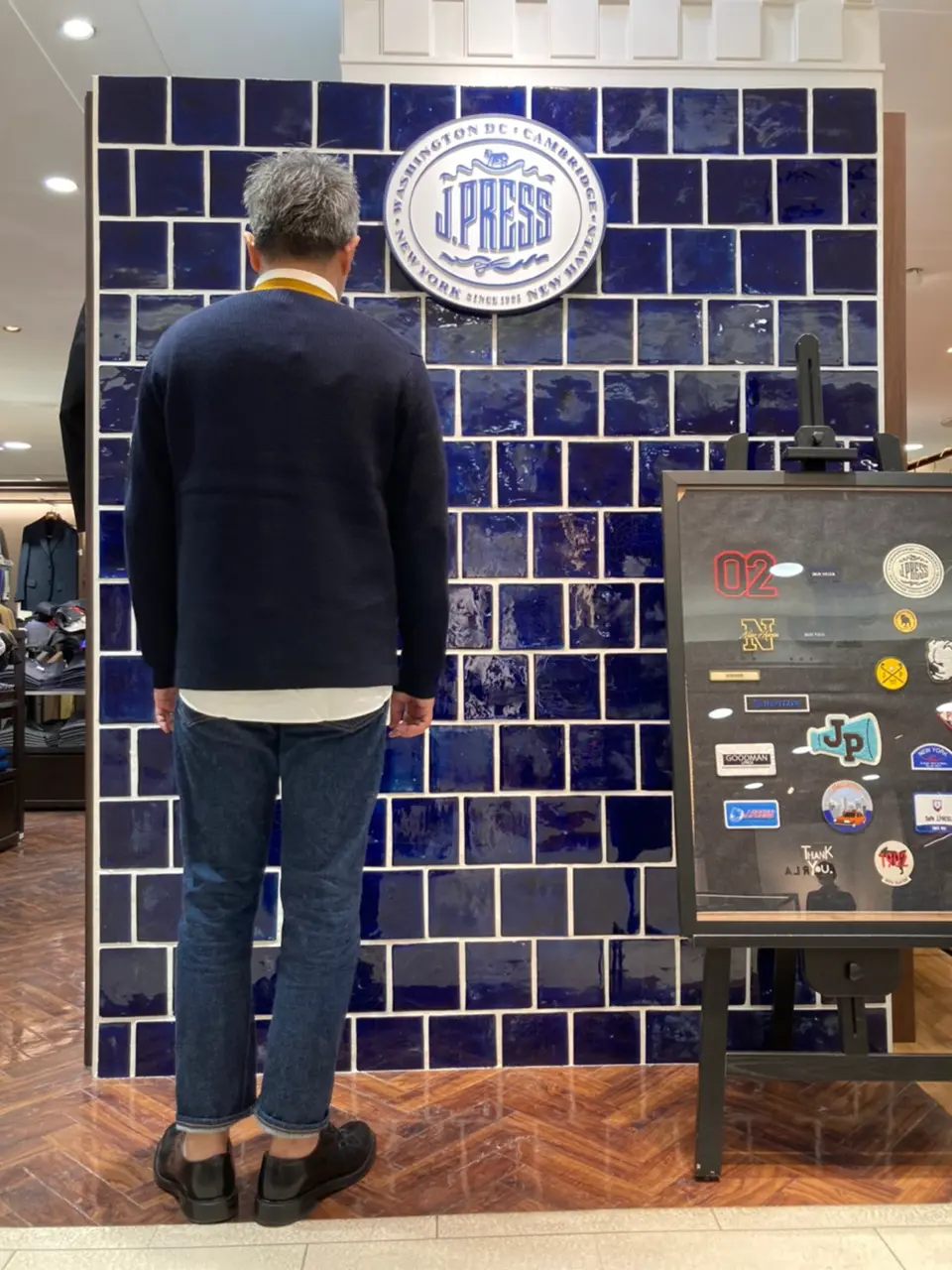 J.PRESS MEN 堤 コーディネート画像