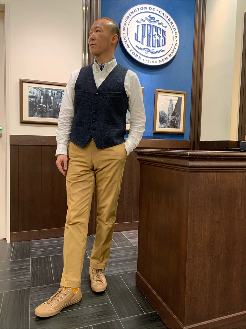 J.PRESS MEN 若山 コーディネート画像