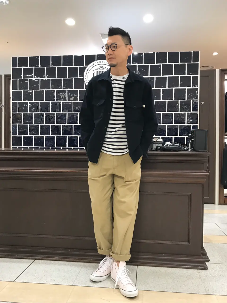  赤石 コーディネート画像