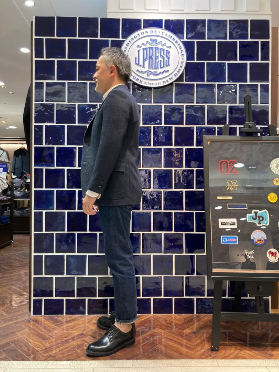 J.PRESS MEN 堤 コーディネート画像