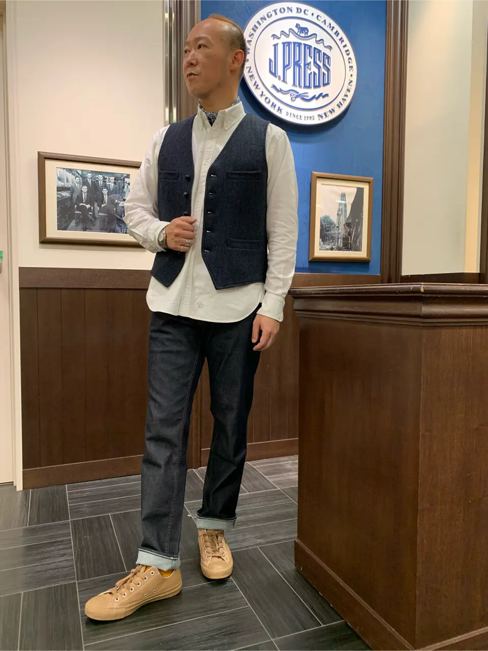 J.PRESS MEN 若山 コーディネート画像