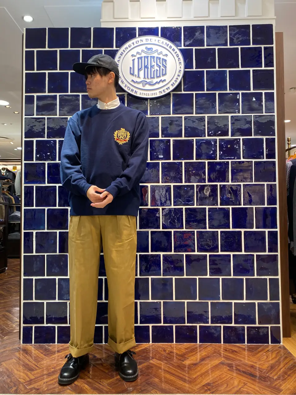 J.PRESS MEN 加藤晴暉 コーディネート画像