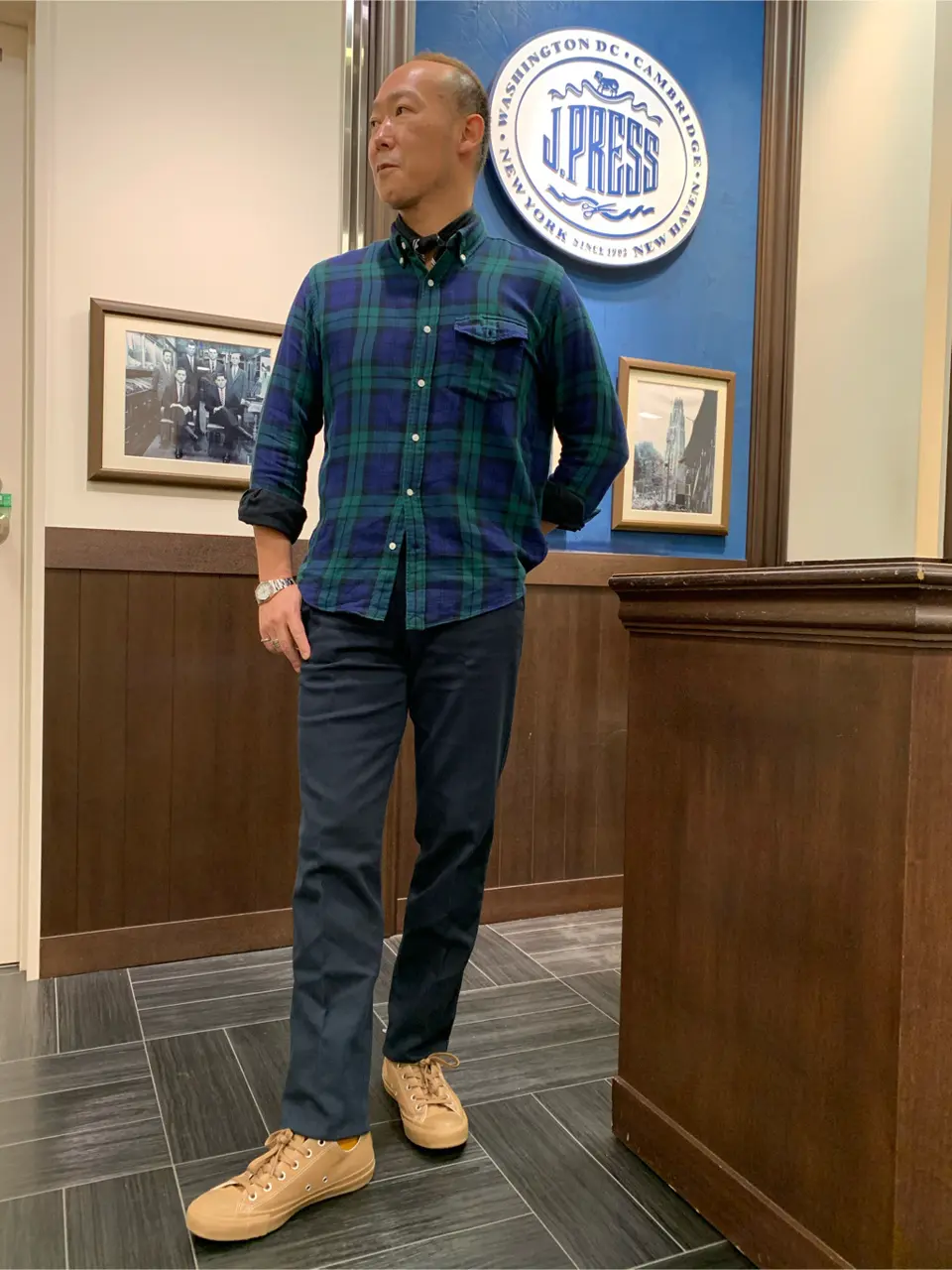 J.PRESS MEN 若山 コーディネート画像