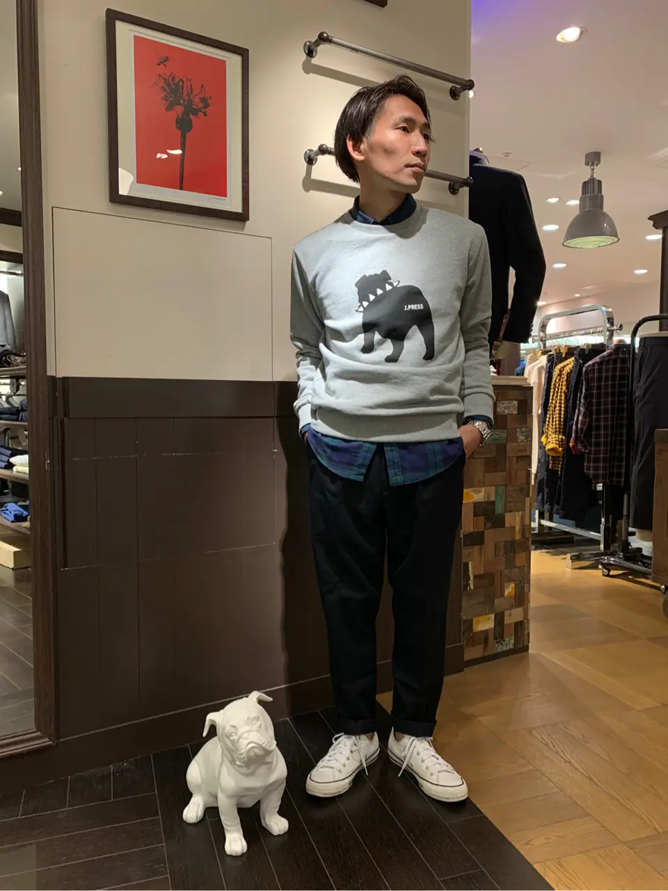  二口弘崇 コーディネート画像