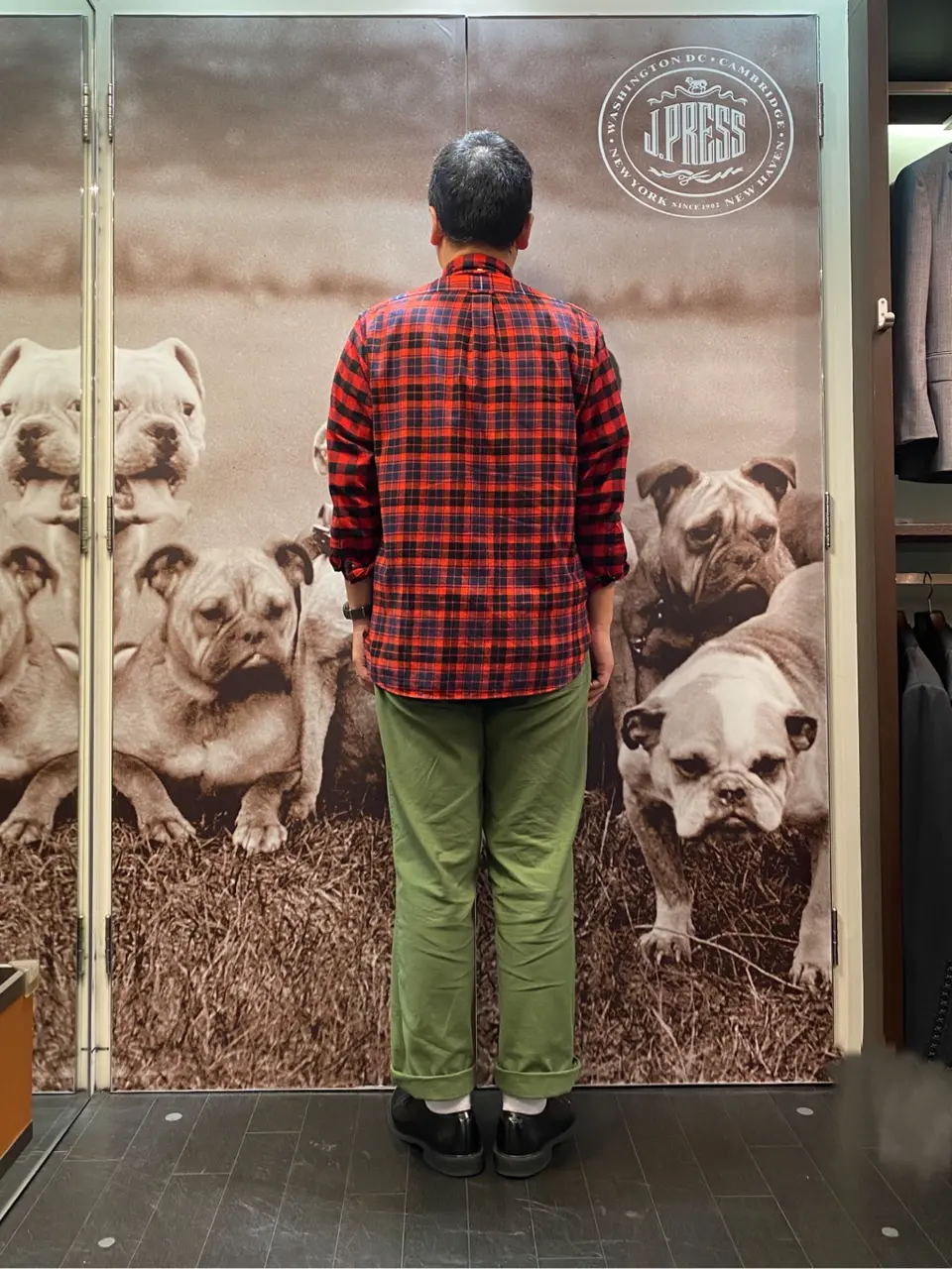 J.PRESS MEN 岩名 コーディネート画像