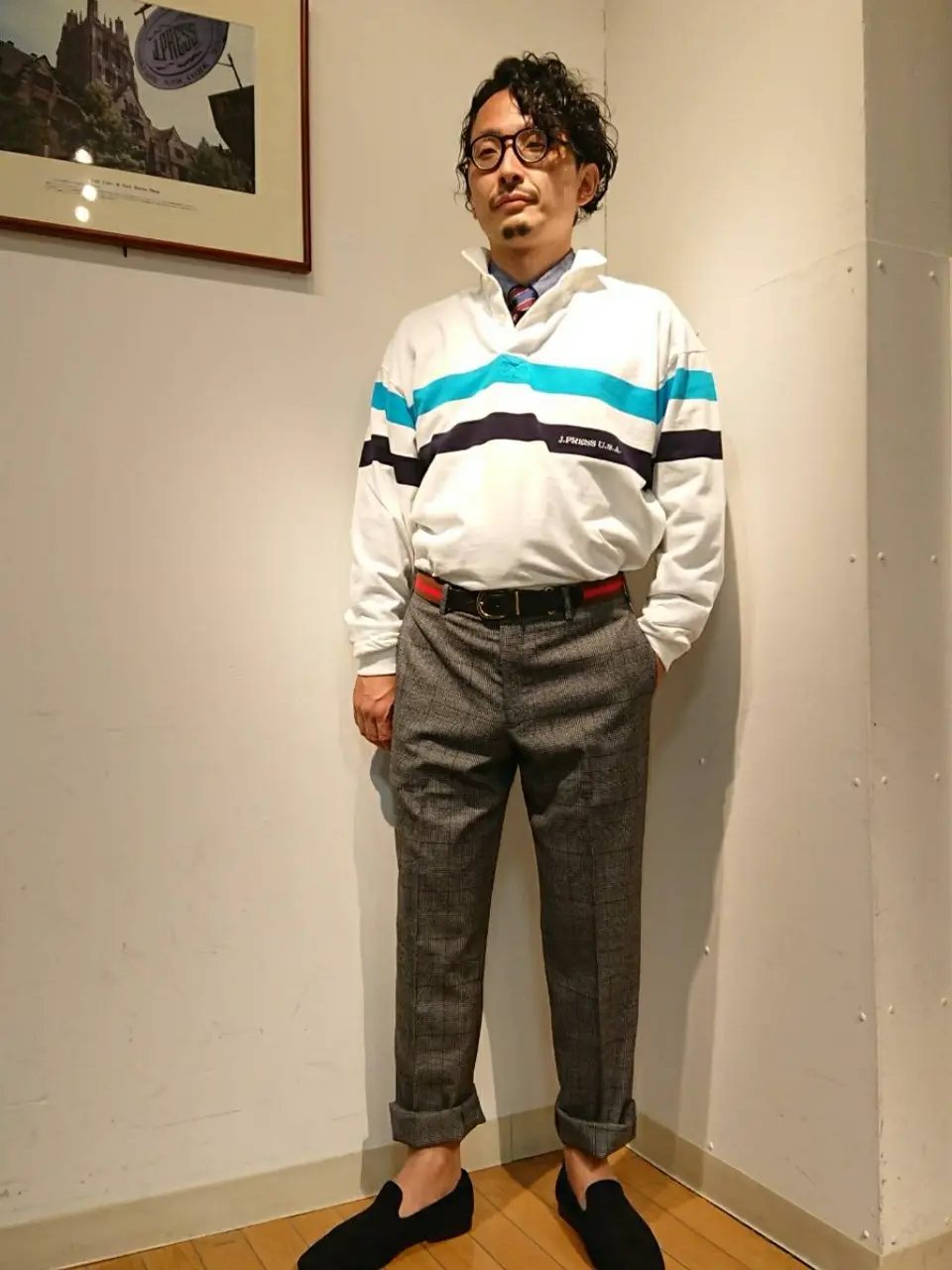 J.PRESS MEN 乾 コーディネート画像