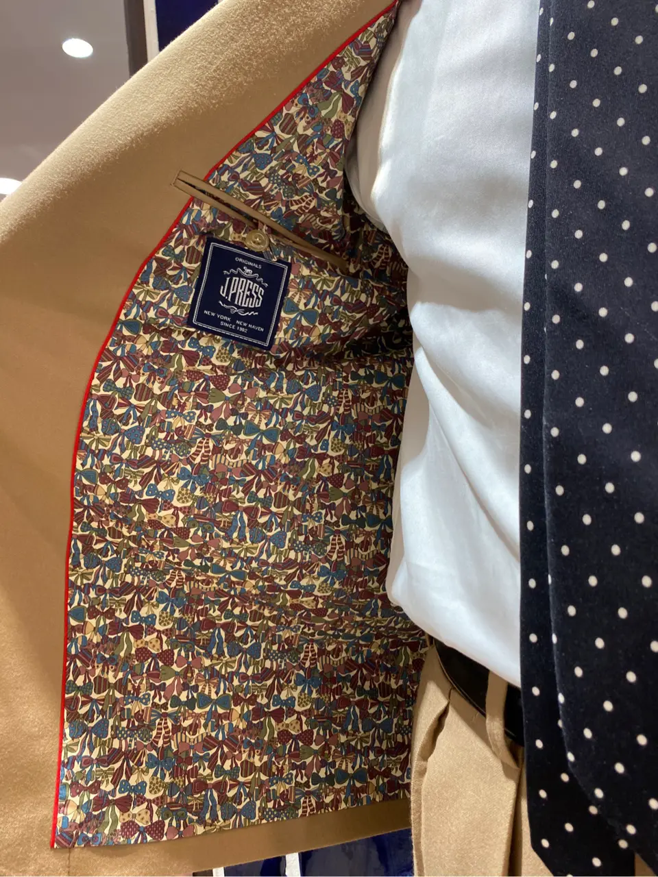 J.PRESS MEN 堤 コーディネート画像