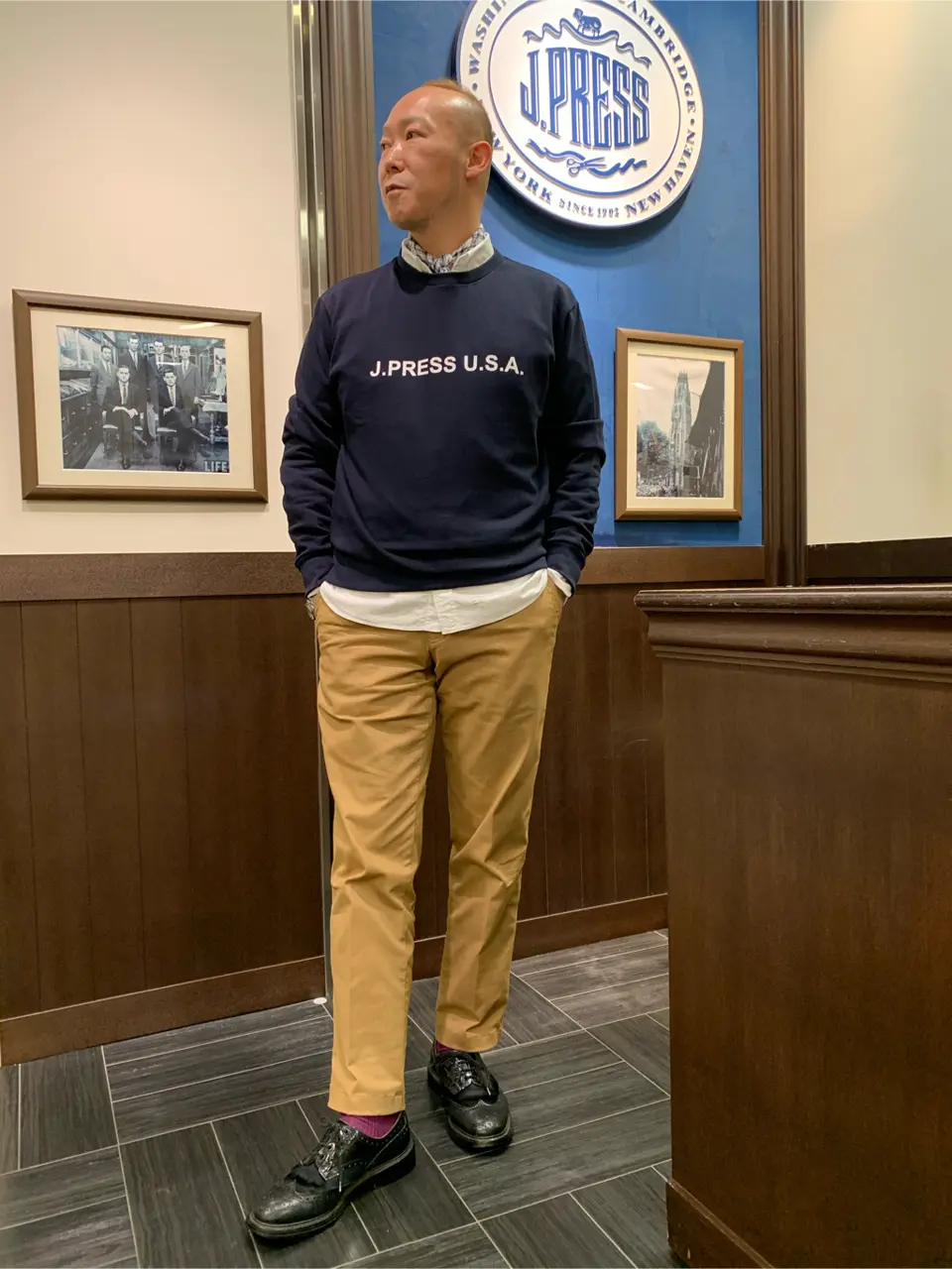 J.PRESS MEN 若山 コーディネート画像