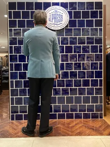 J.PRESS MEN 堤 コーディネート画像