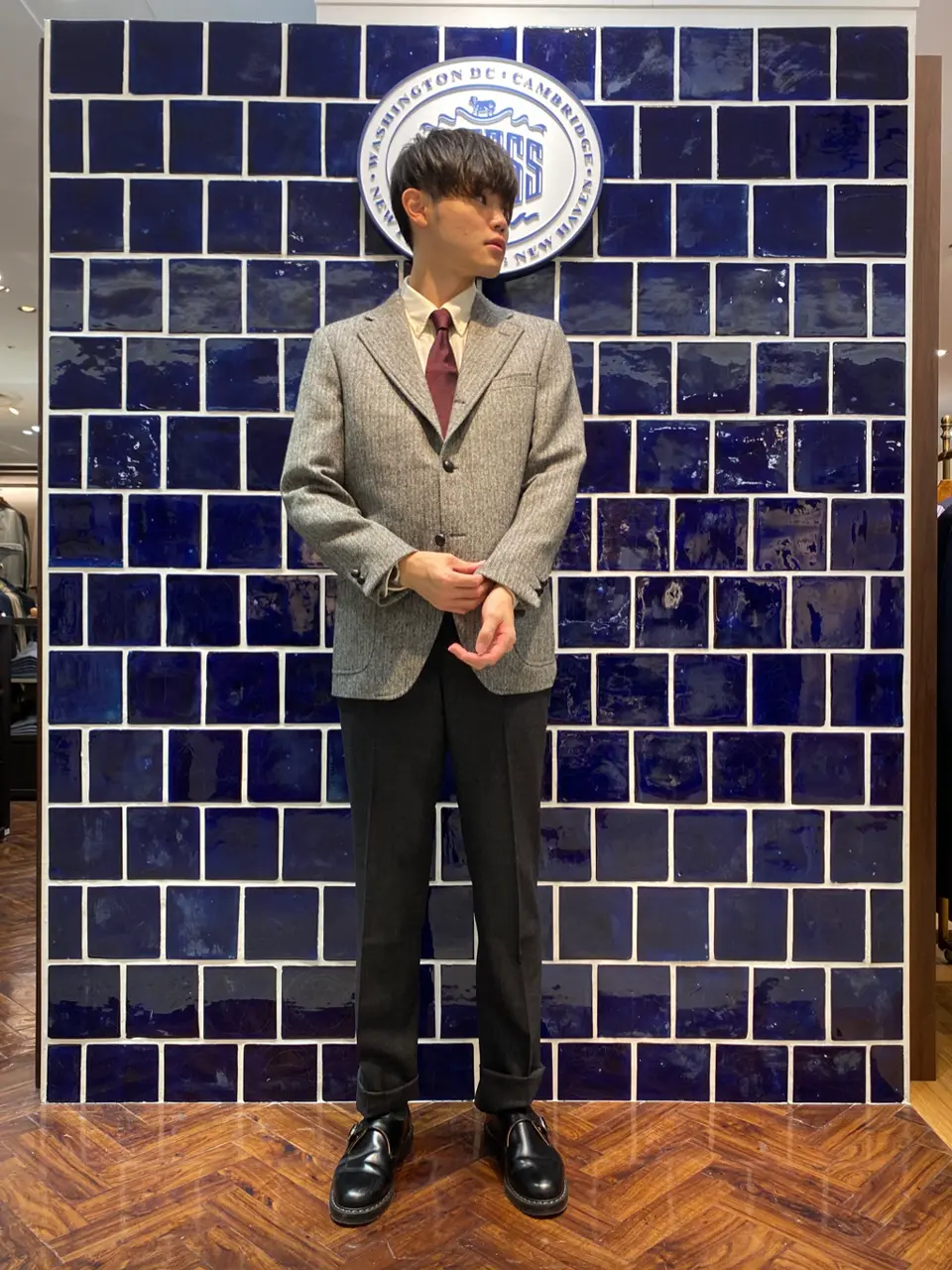 J.PRESS MEN 加藤晴暉 コーディネート画像