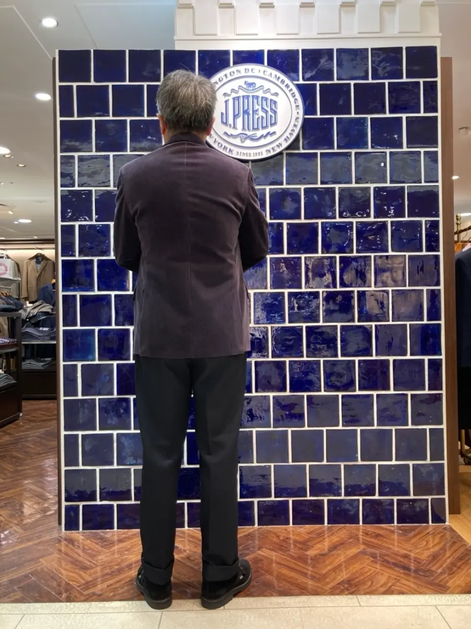 J.PRESS MEN 堤 コーディネート画像