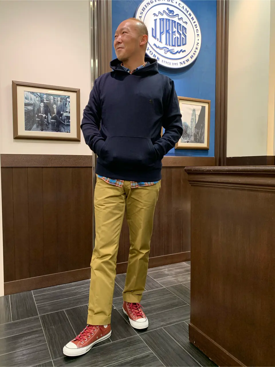 J.PRESS MEN 若山 コーディネート画像