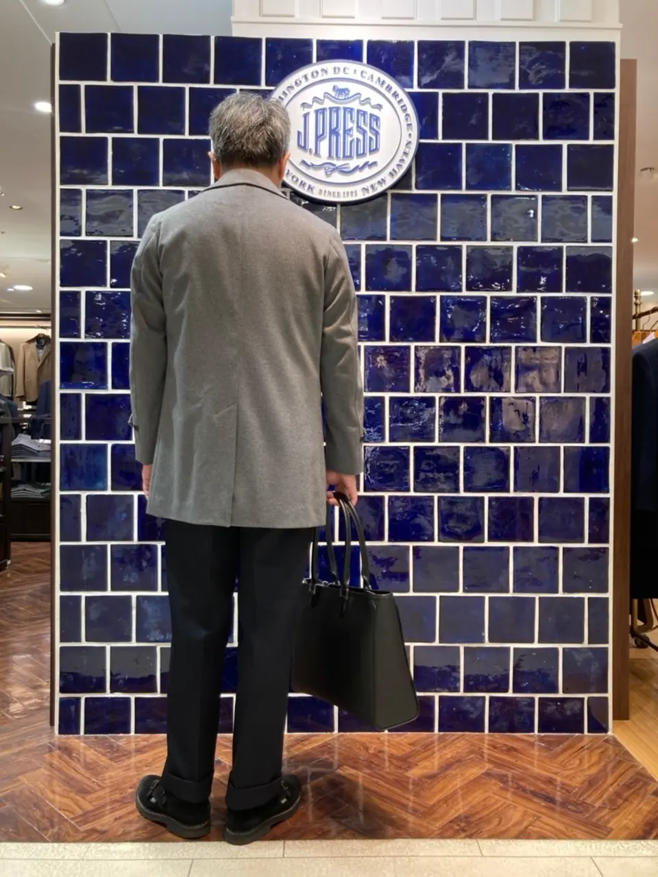 J.PRESS MEN 堤 コーディネート画像