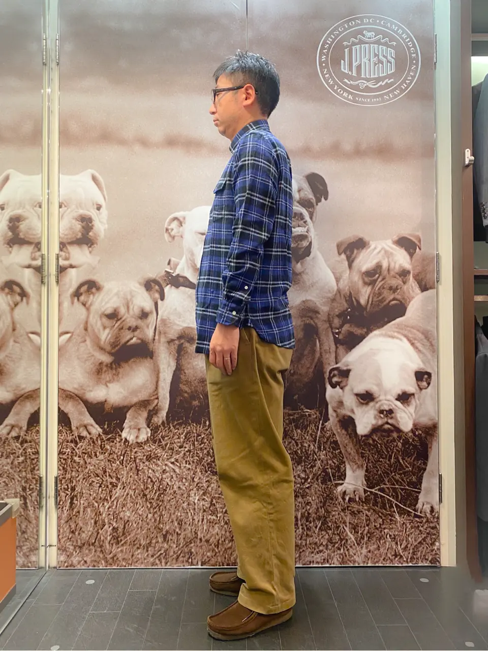 J.PRESS MEN 岩名 コーディネート画像