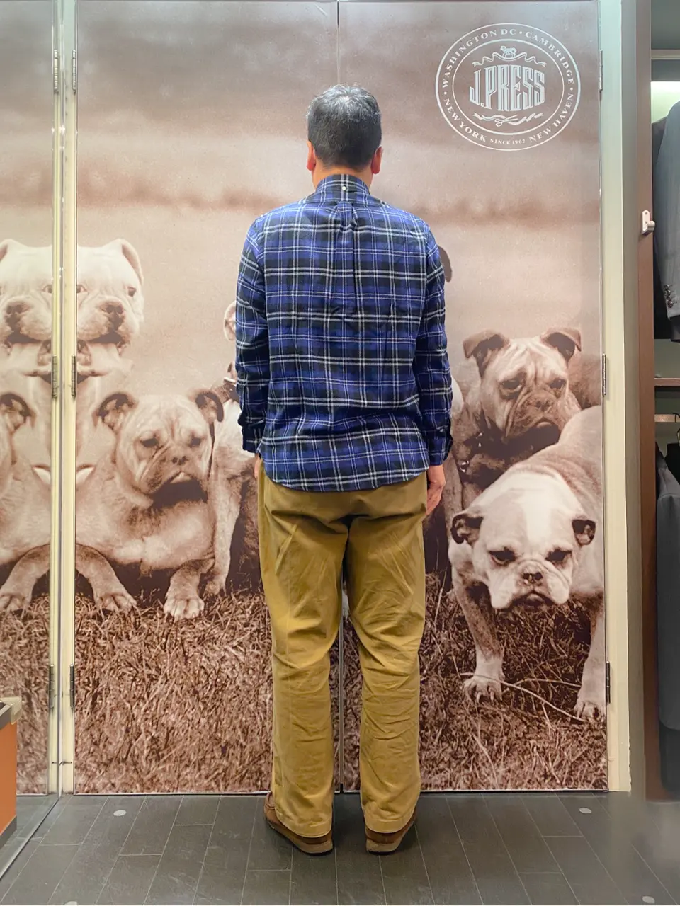 J.PRESS MEN 岩名 コーディネート画像